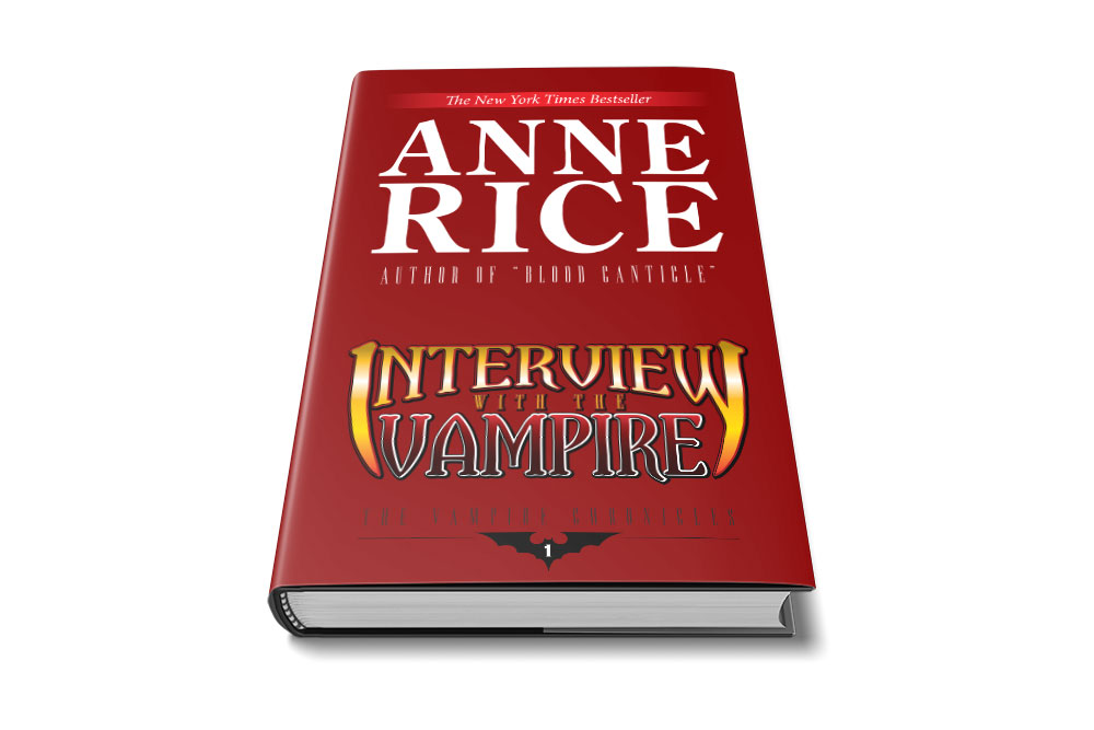 interview with the vampire dust jacket mock up